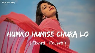 🎧Slowed and Reverb Songs  Humko Humise Chura Lo  RAJIB 801 [upl. by Nirda]