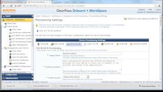 How to configure a secure network using Access Guardian and ClearPass Policy Manager Part 1 [upl. by Zoe975]