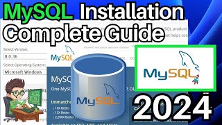 How To Download and Install MySQL on Windows 1011  2024 Update [upl. by Alrahc]