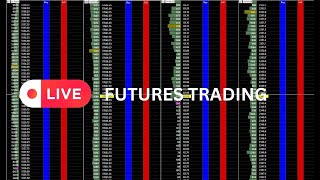 LIVE Futures OrderFlow Trading 24th PM session [upl. by Ladonna]