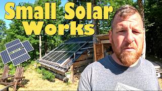 Small Budget Solar System OffGrid Living Made Affordable [upl. by Thevenot750]