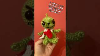 Part Two He’s actually pretty cute 😅 unexpected love story 😂 crochet grinch christmas [upl. by Erhart]