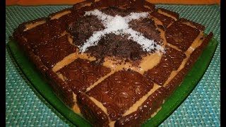 Chocotorta sin horno y sin molde Receta original [upl. by Isdnil]