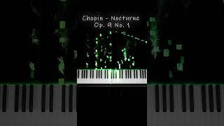 Chopin  Nocturne Op 9 No 1 in B flat minor Piano Tutorial [upl. by Kerge431]