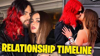 Addison Rae and Omer Fedis Relationship Timeline [upl. by Lotson]