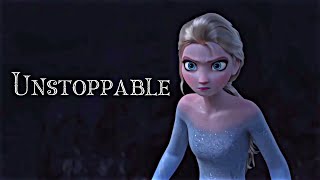 Unstoppable  Sia  Elsa AMV  Frozen 1amp2 [upl. by Zigmund415]