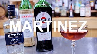 Martinez Gin Cocktail Recipe [upl. by Erialcyram]