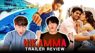 Korean Dost Reacts to Nikkamma Trailer  Indian Movie Reaction by Koreans [upl. by Eveiveneg]