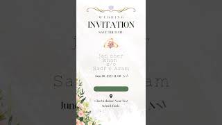 Wedding Card [upl. by Sinclair]