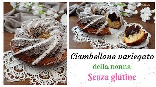 Ciambellone variegato senza glutine [upl. by Jegar125]