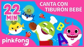 Las Mejores Canciones de Canta con Tiburón Bebé 2018  Recopilación  Pinkfong Canciones Infantiles [upl. by Nwatna408]