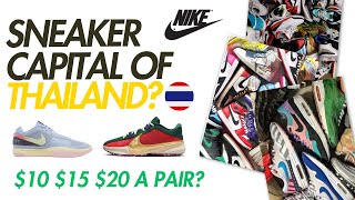 THE BEST SNEAKER MARKET in Thailand [upl. by Paton511]