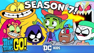 Season 7 BEST Moments Part 1  Teen Titans Go  dckids [upl. by Ahselet263]