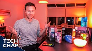 Philips Hue Smart Lights Setup with Alexa amp Google Home  The Tech Chap [upl. by Lodmilla]