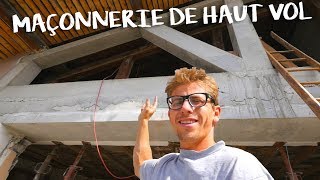 MAÇONNERIE DE HAUT VOL  Passion Rénovation Ep5  construction maison travaux [upl. by Garlan]