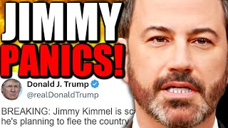 Jimmy Kimmel is TERRIFIED  Admits Hes FALLING APART in Total Panic [upl. by Carmina]