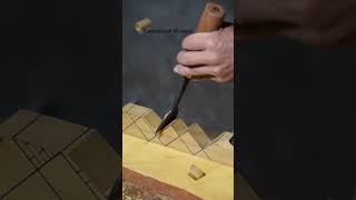 Skillful wood carving woodcarving art wood woodcaving diy [upl. by Atirihs229]