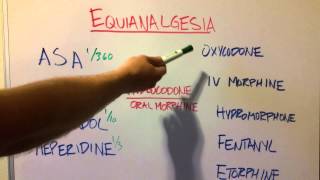 How Strong are Different Painkillers Equianalgesia Introduction [upl. by Nnazus]