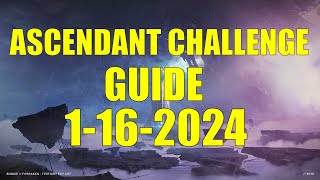 Destiny 2  Ascendant Challenge Guide and Location 1162024 [upl. by Breen]