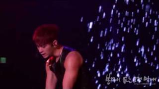 Fancam  Chansung 2pm  100731 2pm 1st Concert  Without you Dance [upl. by Akihdar579]