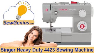 Singer 4423 Sewing Machine  Serging Stitch  How To [upl. by Cousins]