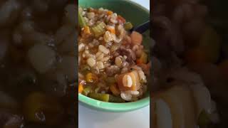 Beef and barley soup [upl. by Milzie]