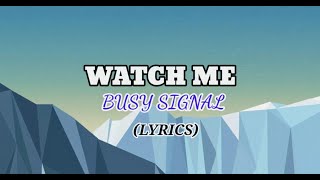 BusySignalWatchMeLyricsSPUNKKEBetween the lines riddim [upl. by Valerle]