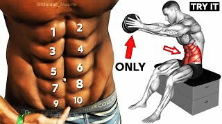 11 The Best ABS WORKOUT With Dumbbells [upl. by Auqenwahs]