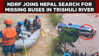 NDRF Joins Nepal Search For Missing Buses In Trishuli River  ET Now  Latest News  Breaking News [upl. by Ellednahs648]