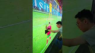 Do you know that he is the star ledscreen ledvideowall football eagerledronaldo cr7 [upl. by Danice]