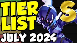 THE BEST POKEMON UNITE TIER LIST JULY 2024  CERULEDGE RELEASE [upl. by Dwane]