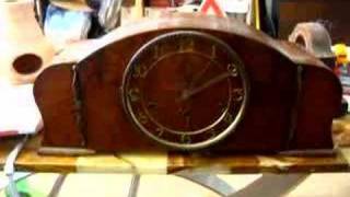 Mantle Clock Germany Westminster chimes [upl. by Htelimay]