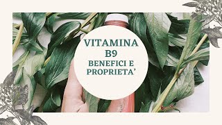 Vitamina B9 o Acido Folico a cosa serve Benefici Proprietà Alimenti ricchi di Vitamina B9 [upl. by Anoid]