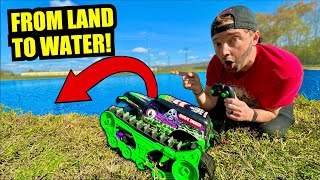 RC TANK MONSTER TRUCK ADVENTURE  Every Terrain [upl. by Atnes]