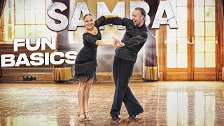 Samba Basics for Beginners and Up  Ballroom Mastery TV [upl. by Chainey]