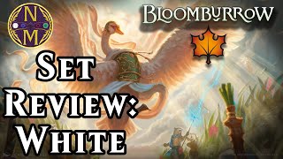 Bloomburrow Limited Set Review White  Magic the Gathering [upl. by Dlabihcra]