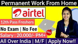 Permanent Work From Home Jobs  Freshers are eligible  No Fee  No Exam  Direct Selection [upl. by Julita]