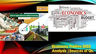 Economy PYQs Prelims 2023 Analysis  Sources of Questions  Part 01 upsc upscprelims2024 economy [upl. by Areval]