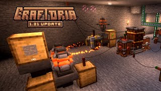 THEURGY Mod Process Full AUTOMATION in Craftoria  Minecraft 121 [upl. by Aneryc144]