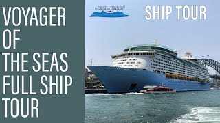 Voyager of the Seas Full Ship Tour [upl. by Atekihc]