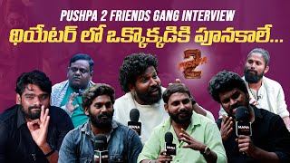 Pushpa 2 Friends Gang Exclusive Interview  Allu Arjun  Sukumar  Rashmika  Fahadh  Manastarsplus [upl. by Nakashima317]