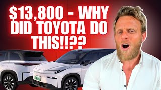 Toyotas Tesla Model Y rival the bZ3X electric SUV costs 13800 USD [upl. by Rickey]