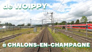 Cabride de Woippy à ChâlonsenChampagne sur la ligne 1 [upl. by Anatola223]