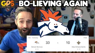 The Broncos Absolutely Embarassed The Saints Grossi Perna Show [upl. by Zobkiw486]