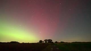 Northern Lights Oct10112024 VechtaGermany Part 5 [upl. by Dahl997]