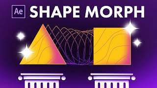 Quick amp Easy After Effects Shape Morph Tutorial [upl. by Irrem]