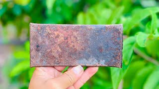 Knife Making  Forging A Powerful Cleaver From The Rusty Leaf Spring [upl. by Notreve]