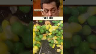 Salman khan’s Fried Rice Recipe Fried Rice Recipe  No Mood Cooking [upl. by Ydissak]