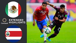 Mexico vs Costa Rica Extended Highlights  CONCACAF WCQ  CBS Sports Golazo [upl. by Dualc]