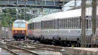 Laffaire des 3 trains Corail en gare de Nancy [upl. by Airtemak88]